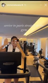 Raducanu in france recuperating
